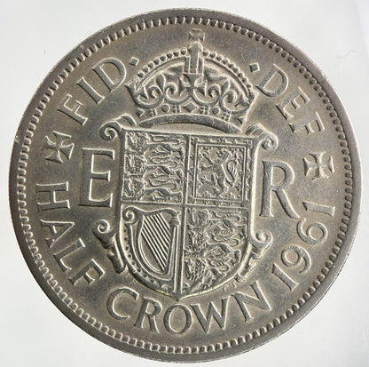 1961 Elizabeth II 2nd Half-Crown Coin | Fine Collectable Grade