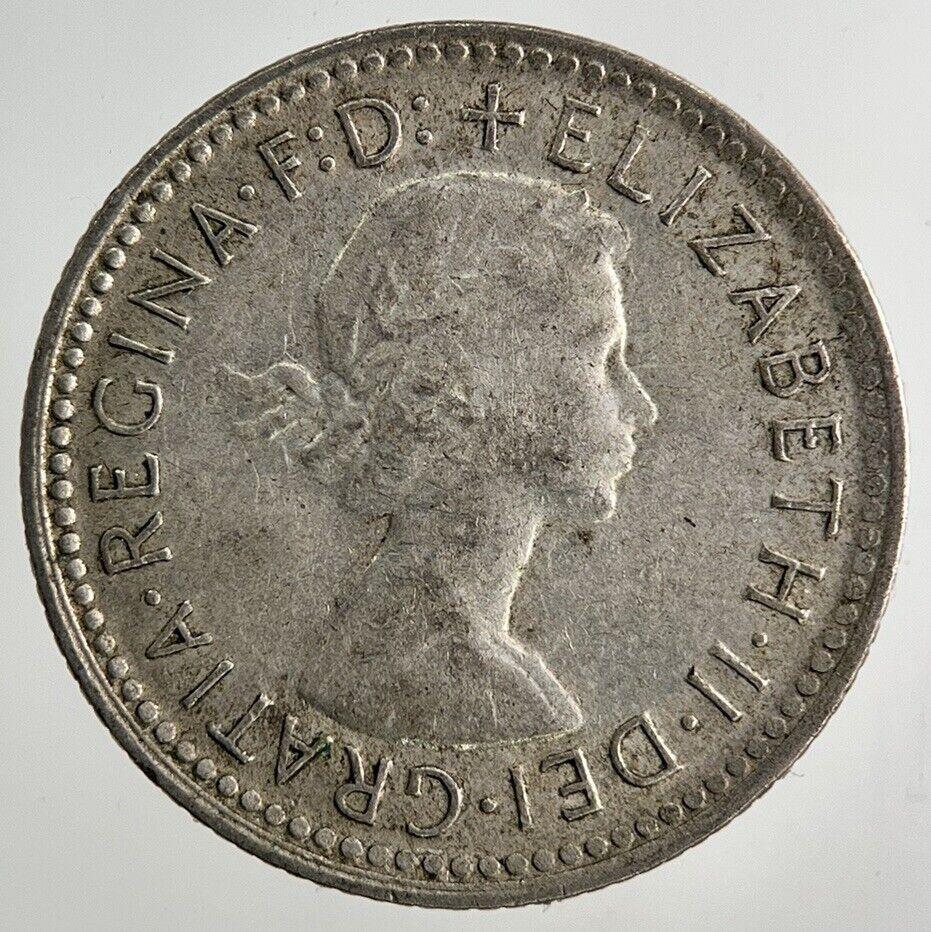 1961 Australia Sixpence Silver Coin | Fine Collectable Grade