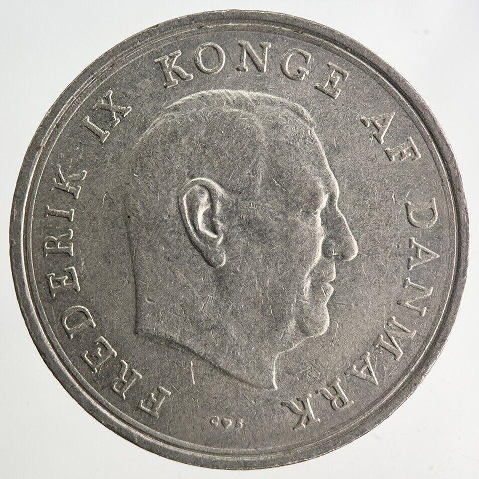 1961 Denmark 1 Kroner Krone Coin | Fine Collectable Grade