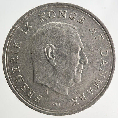 1961 Denmark 1 Kroner Krone Coin | Fine Collectable Grade