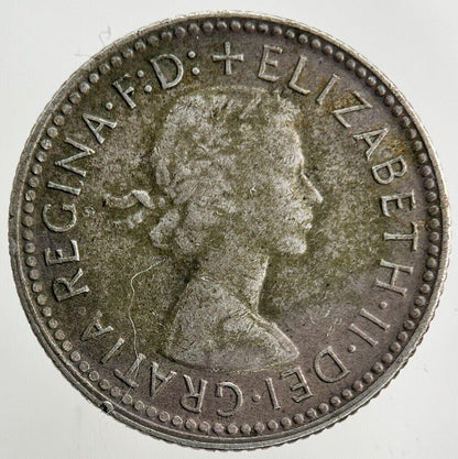 1961 Australia Sixpence Silver Coin | Fine Collectable Grade