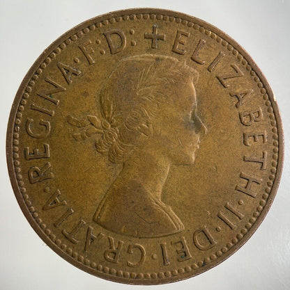 1961 Elizabeth II 2nd One Penny Coin | Fine Collectable Grade