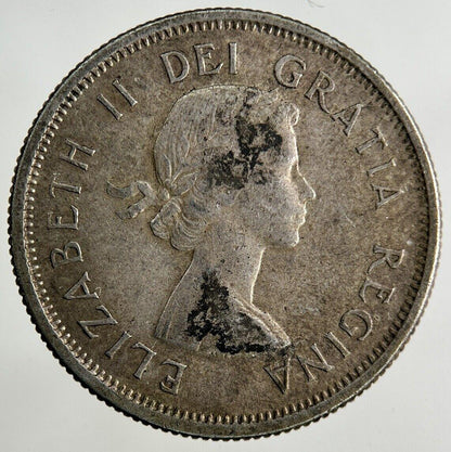 1961 Canada 25 Cents Silver Coin | Collectable Grade