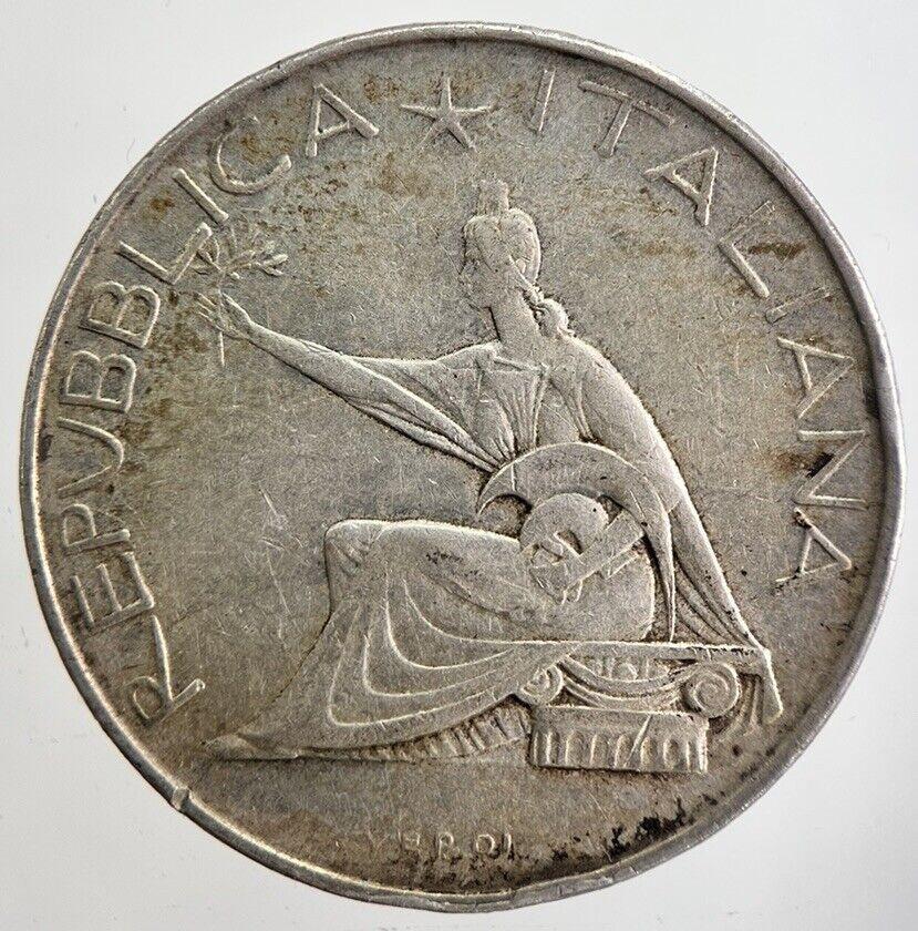 1961 Italy 500 Lira Silver Coin | Very High Grade | a4752