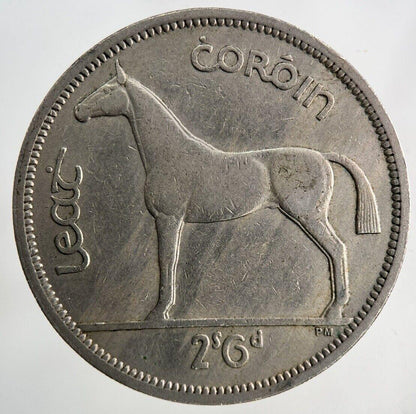 1961 Irish Horse Half-Crown Coin | Very High Grade