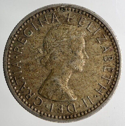 1961 Elizabeth II 2nd Sixpence Coin | Fine Collectable Grade