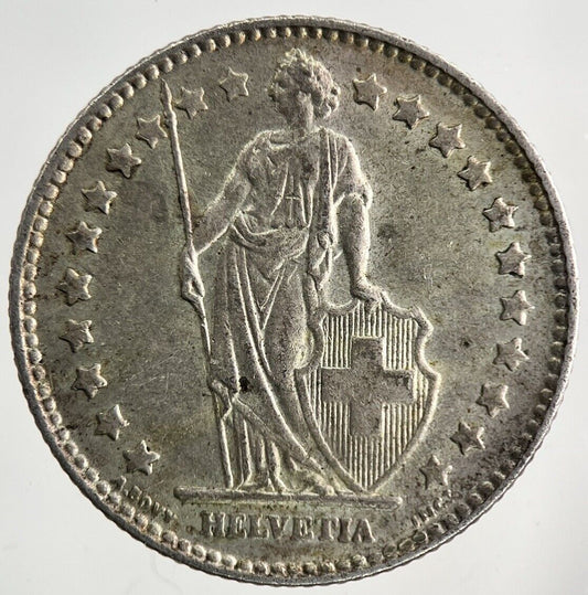 1961 Switzerland Swiss 1 Franc Silver Coin | Very High Grade