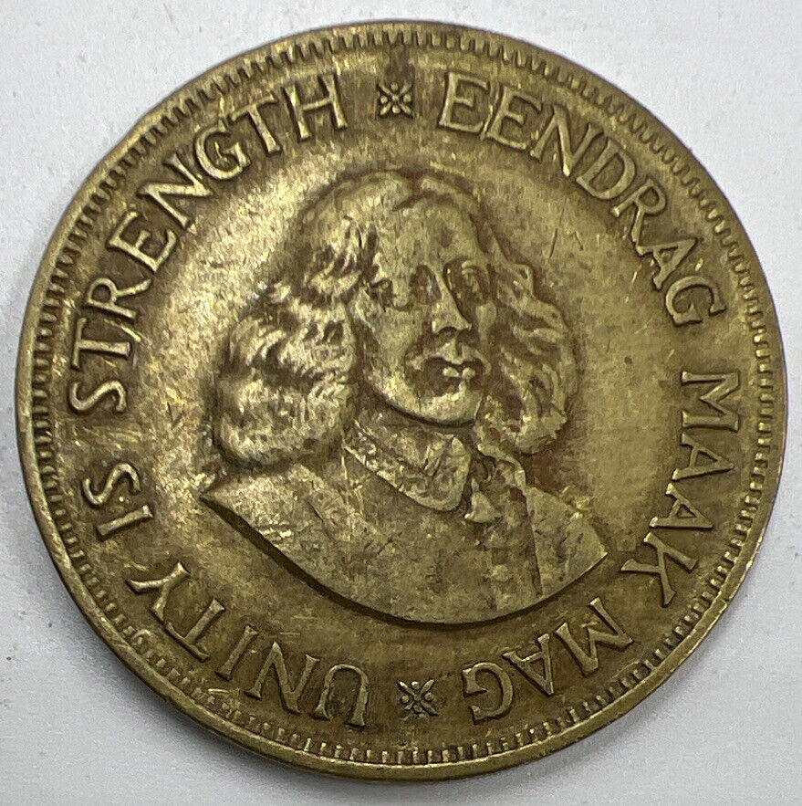 1961 South Africa One Cent Coin | Collectable Grade | a1219