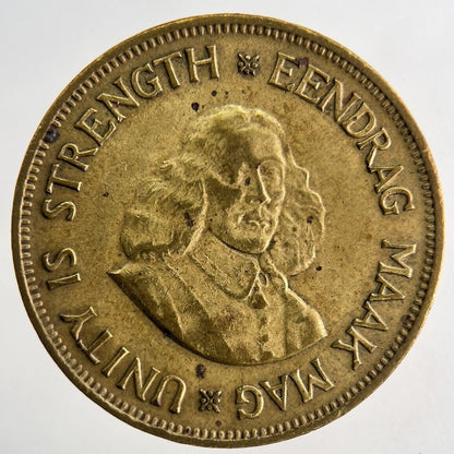 1961 South Africa One Penny Coin | Fine Collectable Grade