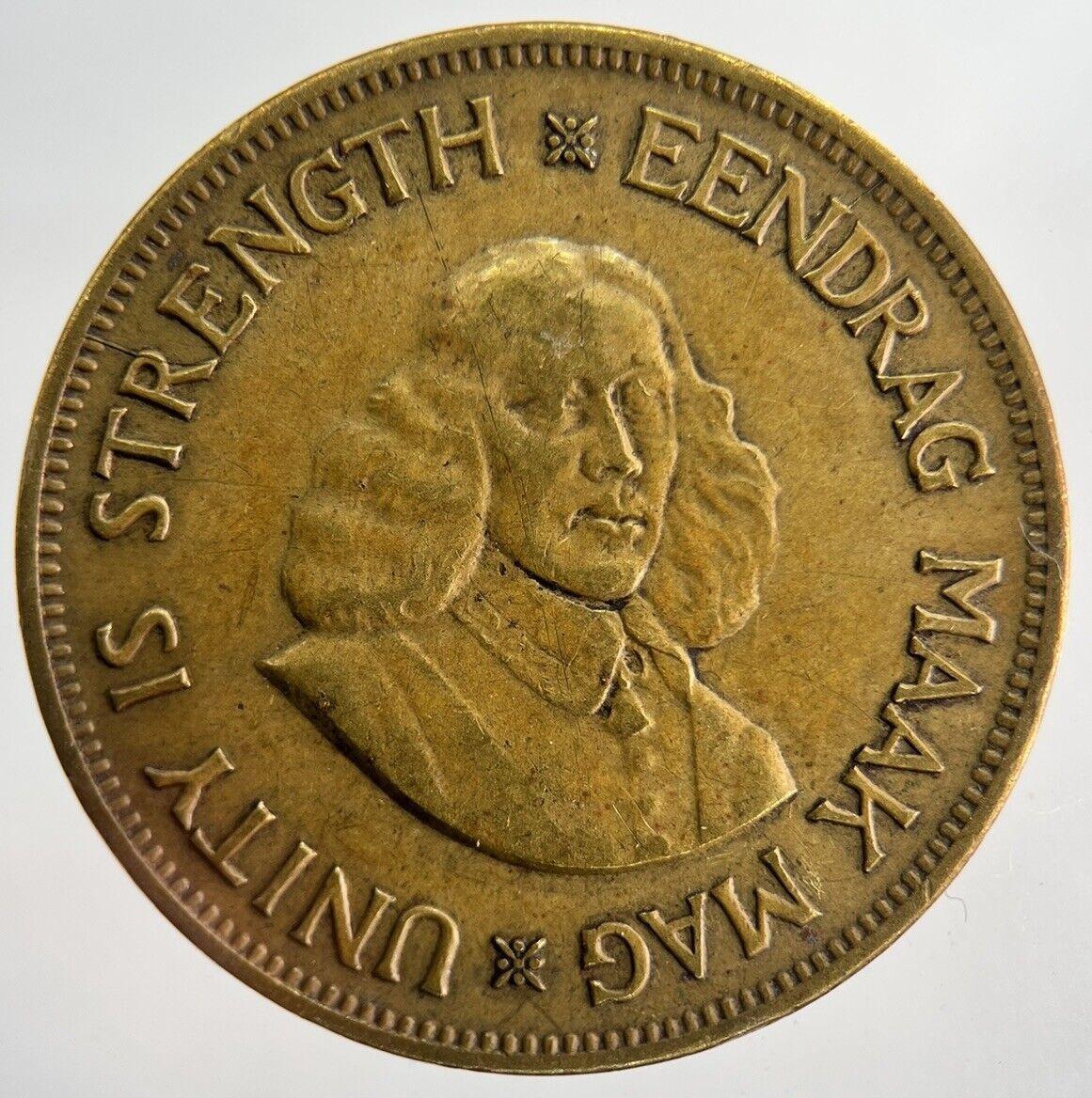 1961 South Africa One Penny Coin | Fine Collectable Grade