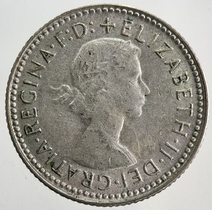 1962 Australia Sixpence Silver Coin | Fine Collectable Grade