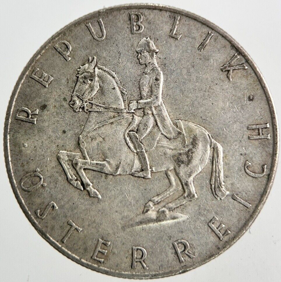 1962 Austria 5 Schilling Silver Coin | Fine Collectable Grade