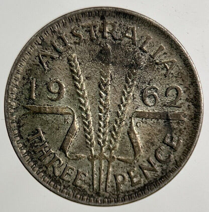 1962 Australia Threepence Silver Coin | Collectable Grade