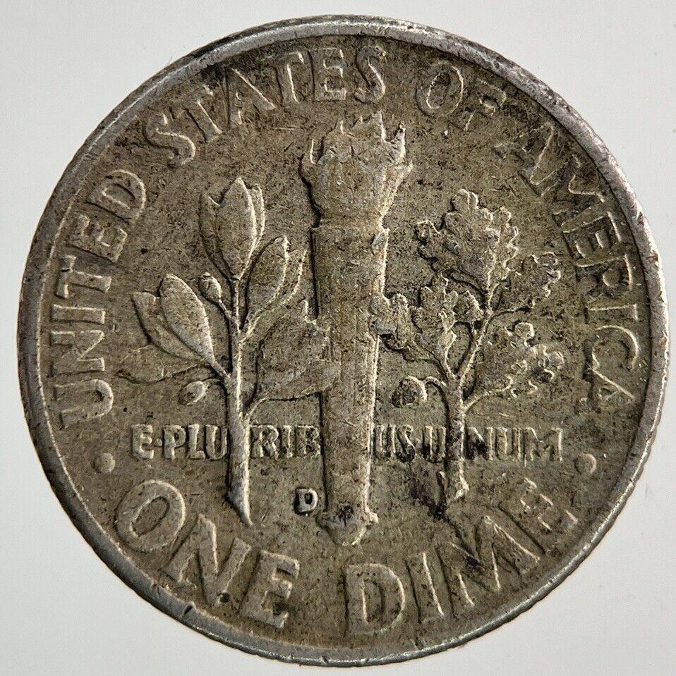 1961-D US USA Roosevelt Dime Silver Coin | Collectable Grade