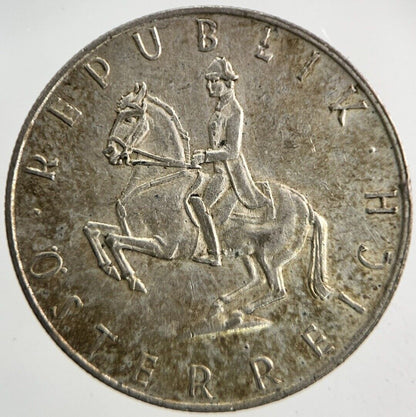 1962 Austria 5 Schilling Silver Coin | Very High Grade