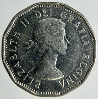 1962 Canada 5 Cents Coin | Fine Collectable Grade
