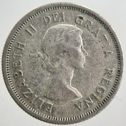 1962 Canada 25 Cents Silver Coin | Fine Collectable Grade | a7630