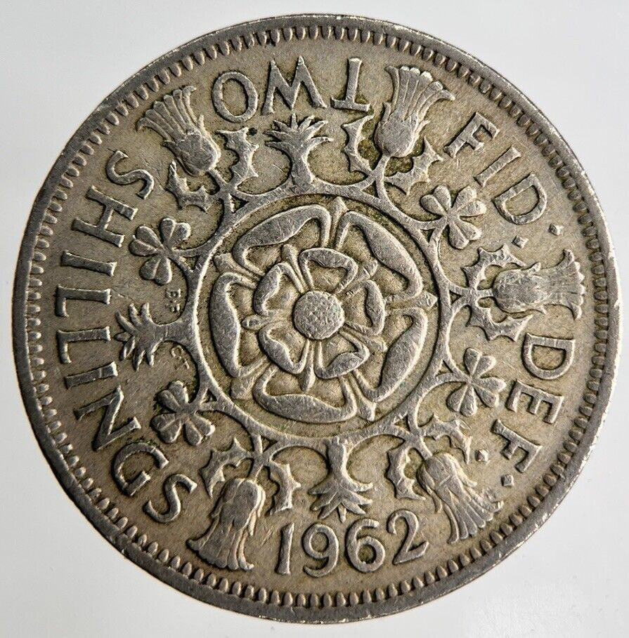 1962 Elizabeth II Florin / 2 Shillings Coin | Fine Collectable Grade