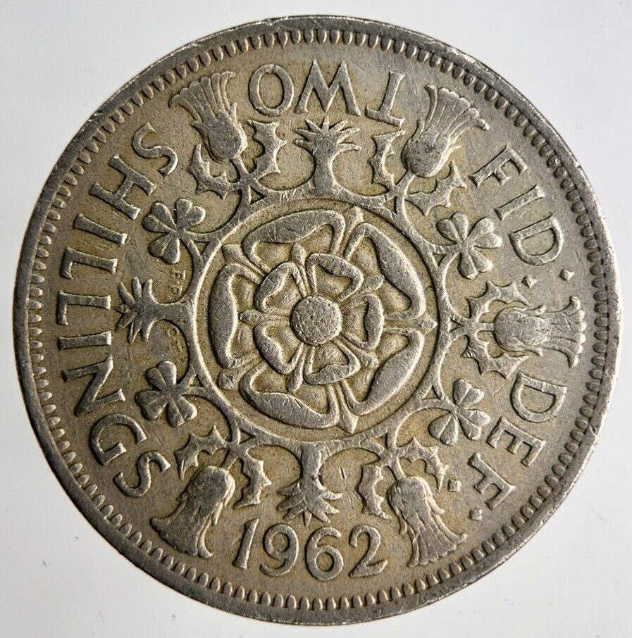 1962 Elizabeth II Florin / 2 Shillings Coin | Fine Collectable Grade