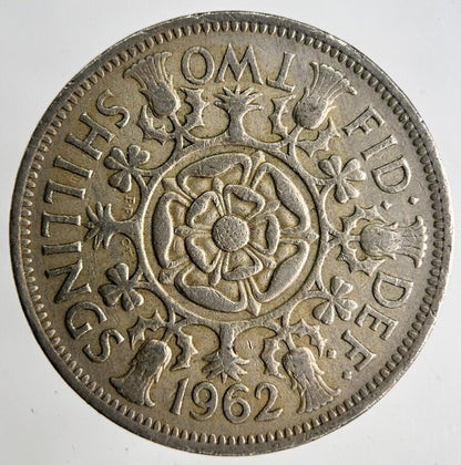 1962 Elizabeth II Florin / 2 Shillings Coin | Fine Collectable Grade