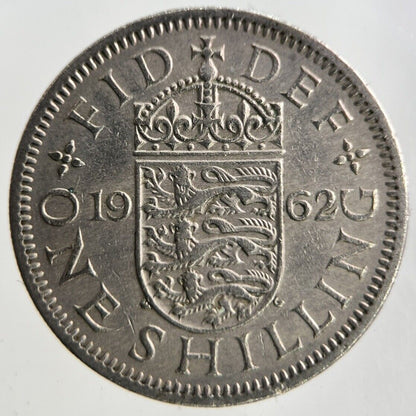 1962 Elizabeth II 2nd One Shilling Coin | Fine Collectable Grade
