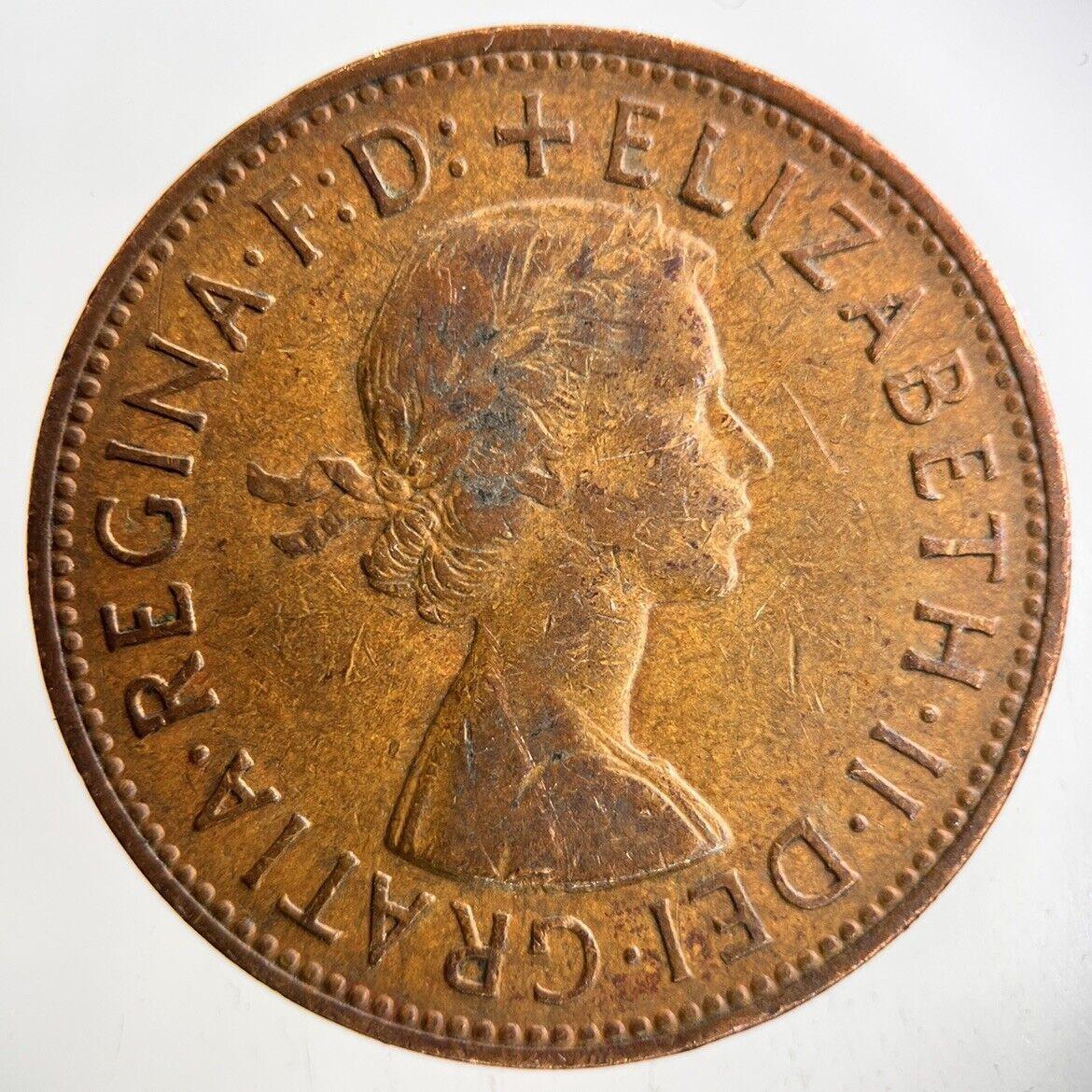 1962 Elizabeth II 2nd One Penny Coin | Very High Grade