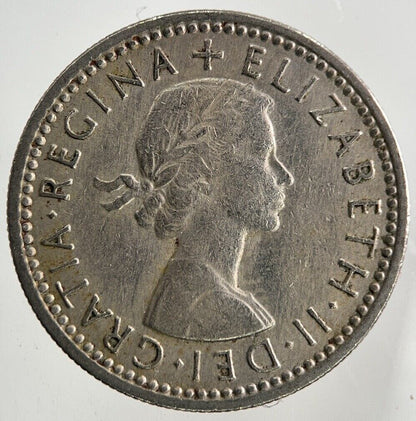 1962 Elizabeth II 2nd Sixpence Coin | Fine Collectable Grade