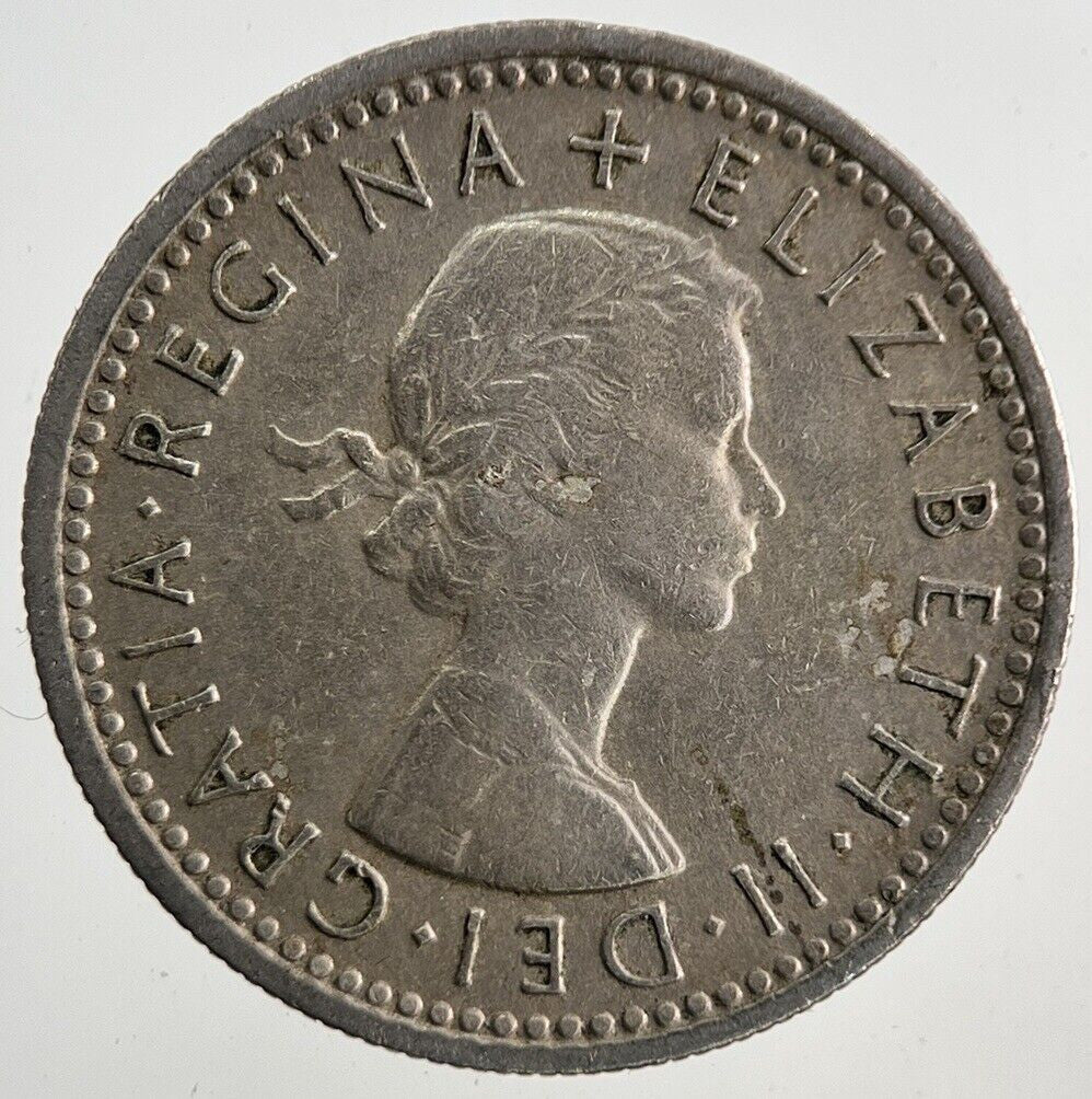 1962 Elizabeth II 2nd Sixpence Coin | Fine Collectable Grade