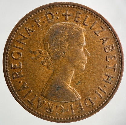 1962 Elizabeth II 2nd One Penny Coin | Fine Collectable Grade