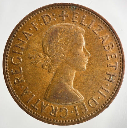 1962 Elizabeth II 2nd One Penny Coin | Fine Collectable Grade