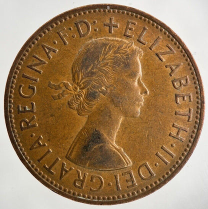 1962 Elizabeth II 2nd One Penny Coin | Fine Collectable Grade