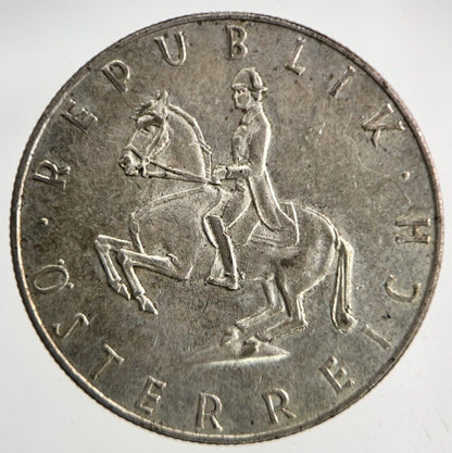 1962 Austria 5 Schilling Silver Coin | Very High Grade