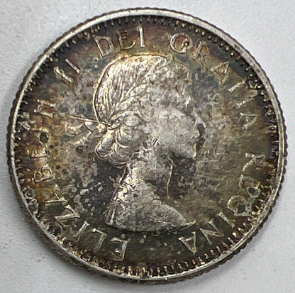 1962 Canada 10 Cents Silver Coin | Fine Collectable Grade | a1492