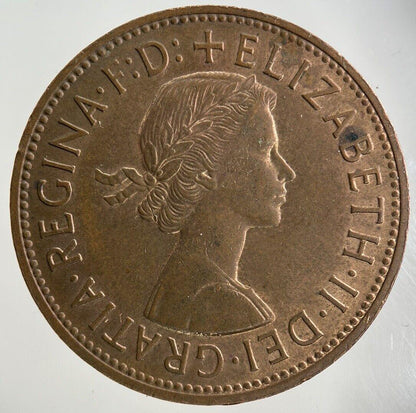 1962 Elizabeth II 2nd One Penny Coin | Very High Grade
