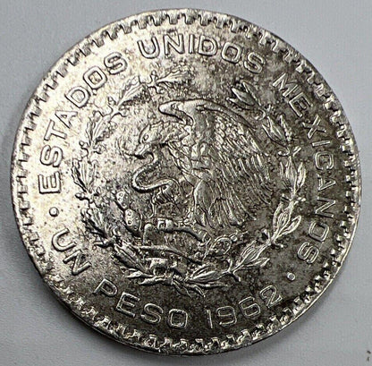 1962 Mexico One Peso Silver Coin | Fine Grade | a129