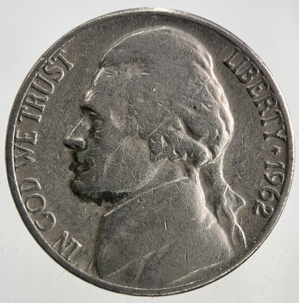 1962-D US USA Jefferson Nickel Coin | Collectable Grade