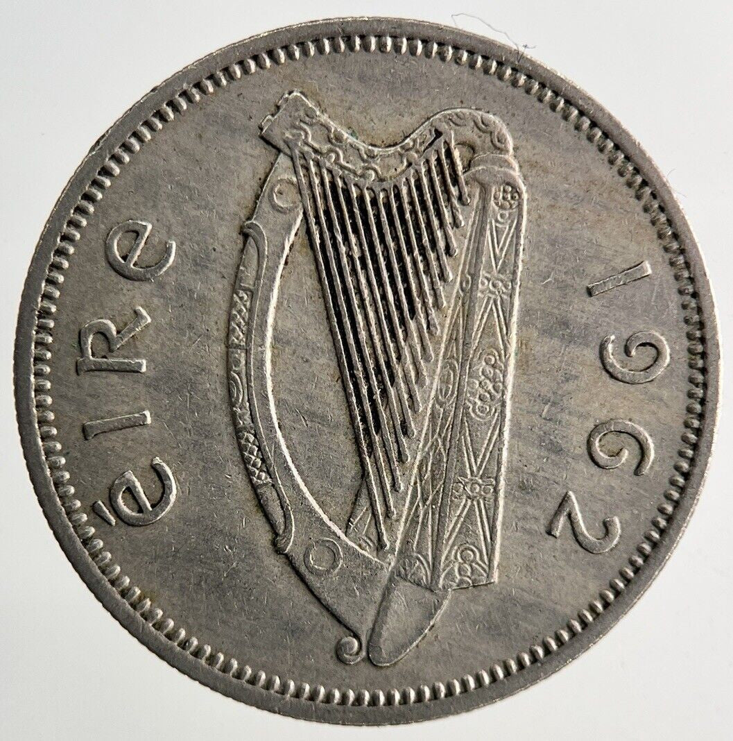 1962 Irish One Shilling Coin | Very High Grade
