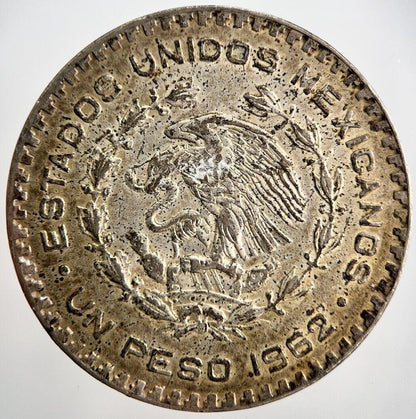 1962 Mexico Un One Peso Silver Coin | Very High Grade | a2513