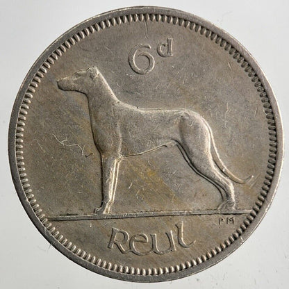 1962 Irish Sixpence Coin | Very High Grade