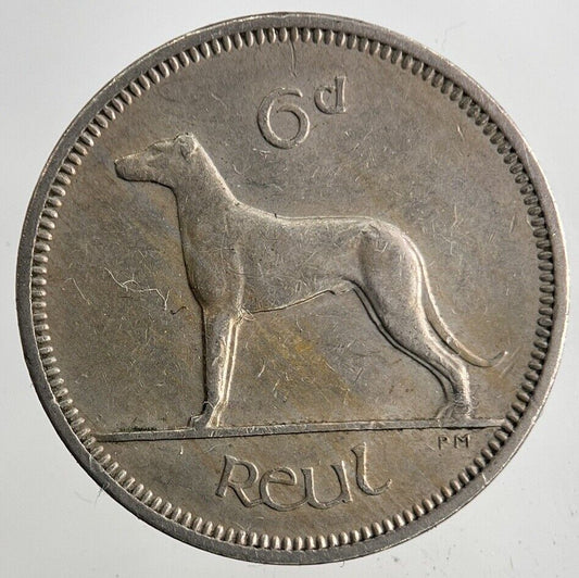 1962 Irish Sixpence Coin | Very High Grade