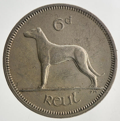 1962 Irish Sixpence Coin | Very High Grade
