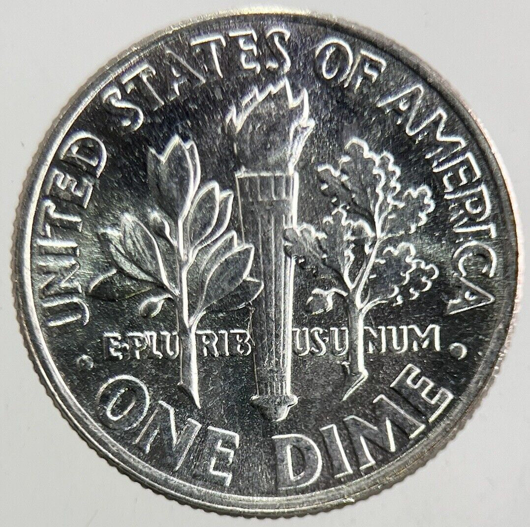 1962 US USA Roosevelt One Dime Silver Coin | Very High Grade