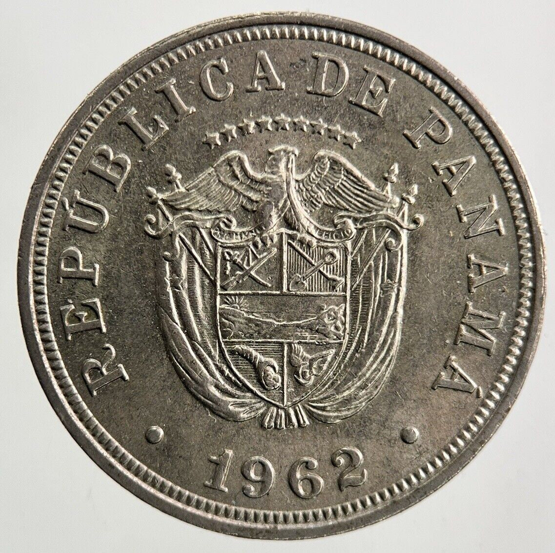 1962 Panama 5 Centesimos Balboa Coin | Very High Grade
