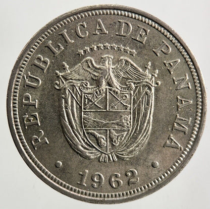 1962 Panama 5 Centesimos Balboa Coin | Very High Grade