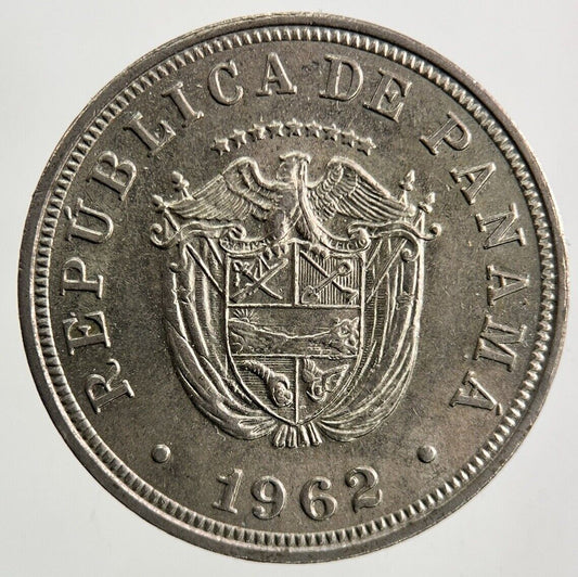 1962 Panama 5 Centesimos Balboa Coin | Very High Grade