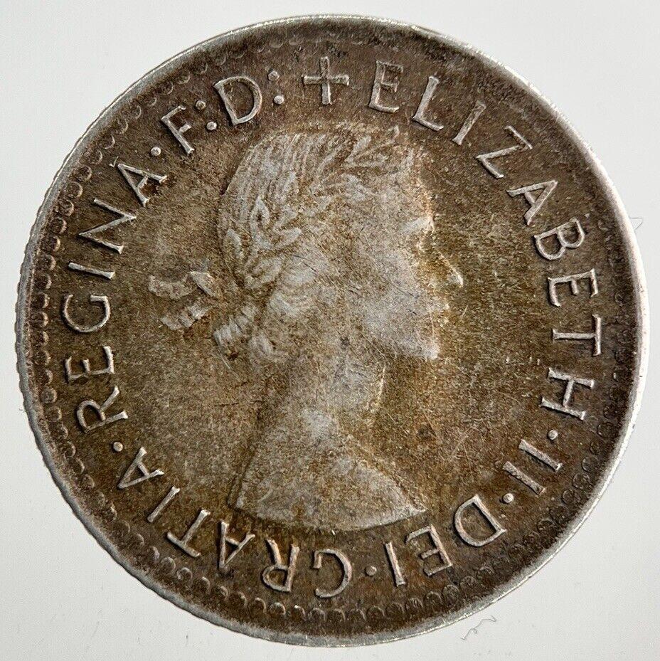 1963 Australia Sixpence Silver Coin | Very High Grade