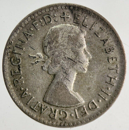 1963 Australia Silver Threepence Coin | Fine Collectable Grade