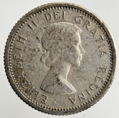 1963 Canada 10 Cents Silver Coin | Fine Collectable Grade