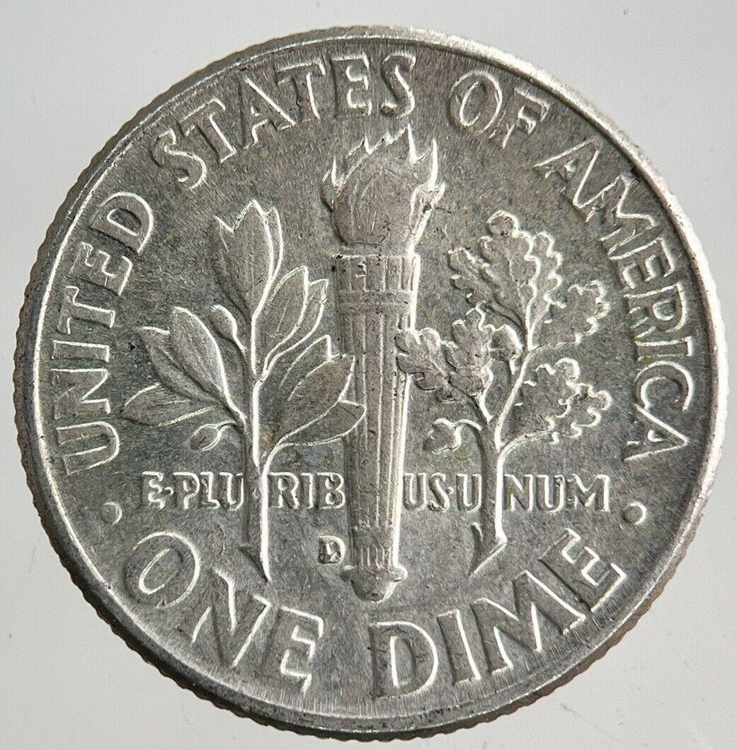 1962-D US USA Roosevelt One Dime Silver Coin | Very High Grade