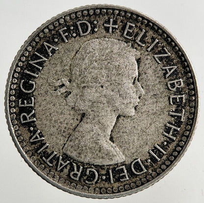 1963 Australia Sixpence Silver Coin | Fine Collectable Grade